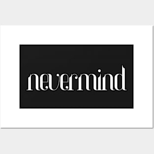 nevermind Posters and Art